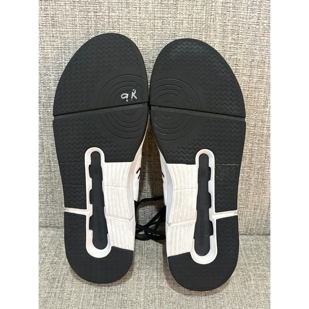 On Running The Roger Clubhouse White Black Sneakers Mens 10 3MF10640462